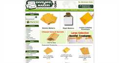Desktop Screenshot of envelopesandmailers.com